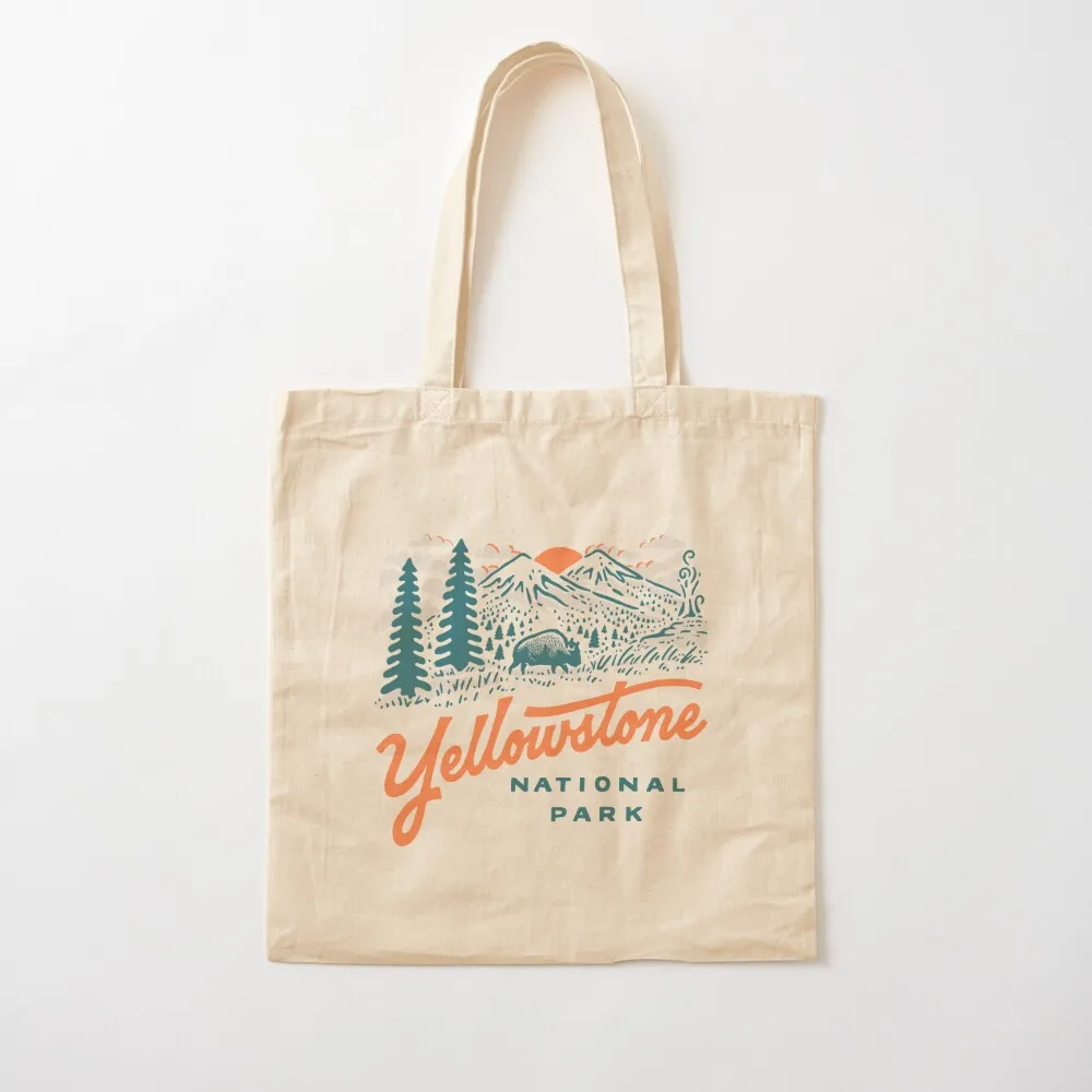 Yellowstone National Park Tote Bag