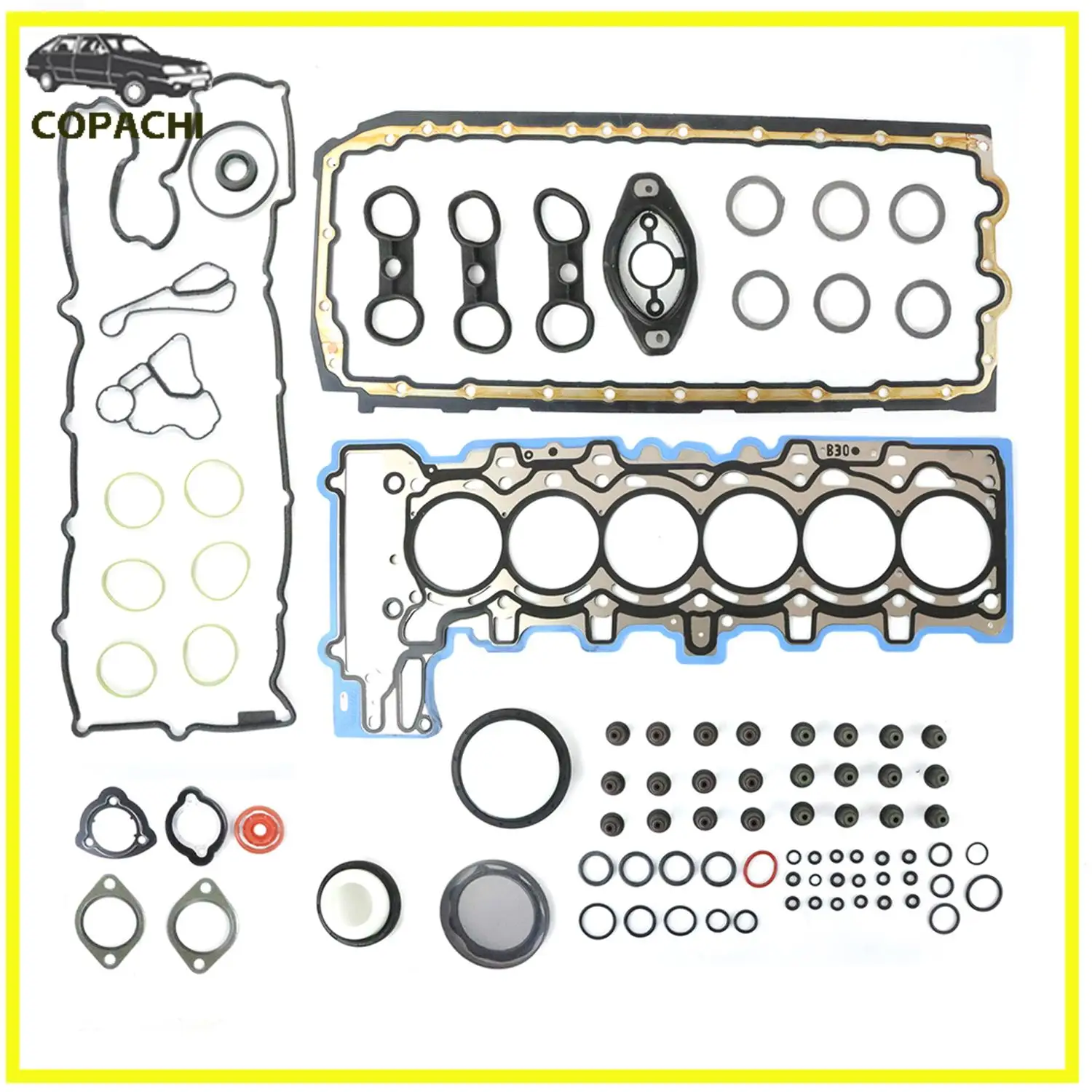 Auto Engine Rebuild Overhaul Gasket Kit 11127548797 11137548031 for BMW 328i 530i E90 E92 E60 E83 N52 3.0 Car Accessories Parts