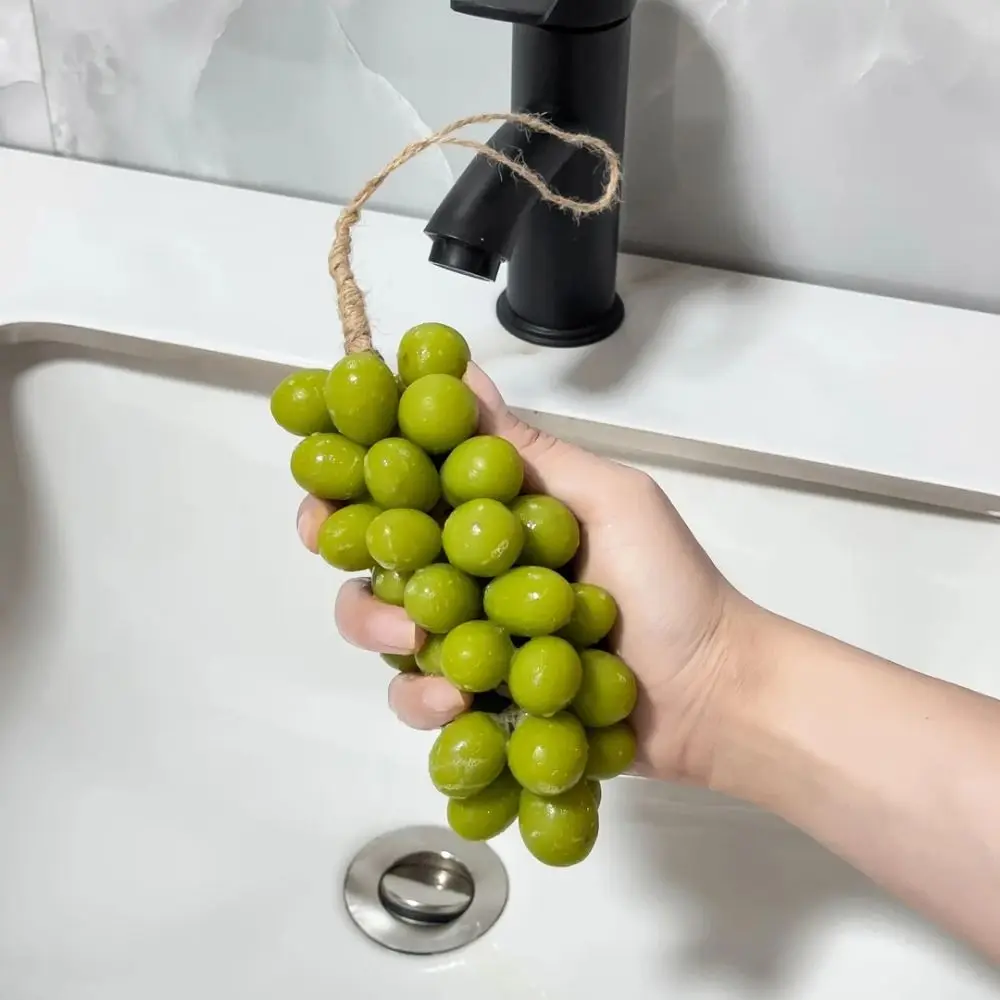 

New Gentle Green Grape Cold Soap Portable Hanging Cleansing Soap Can Be Cut Rich Foam Handmade Soap