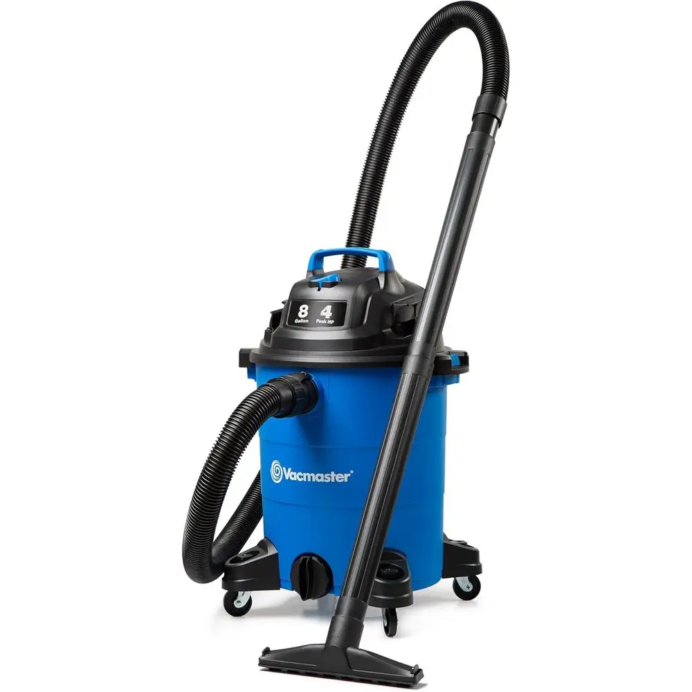 

8-Gallon 4-Peak HP Wet/Dry Vacuum Cleaner