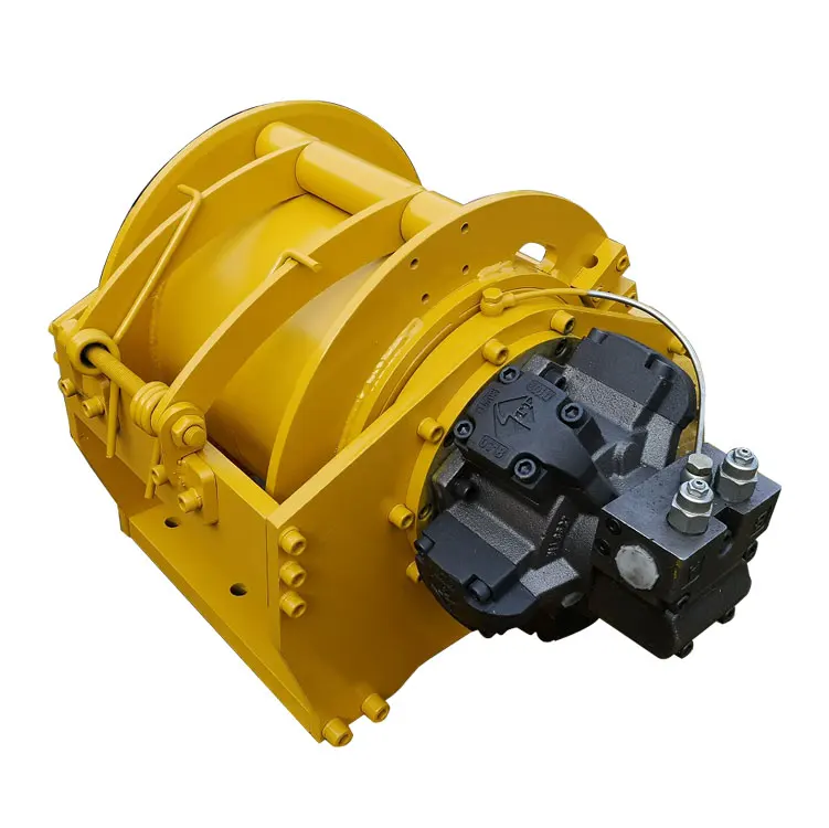 CE Certification Customized 5t 8t 10t Large Tonnage Hydraulic Winch For Excavator Pulling Wood