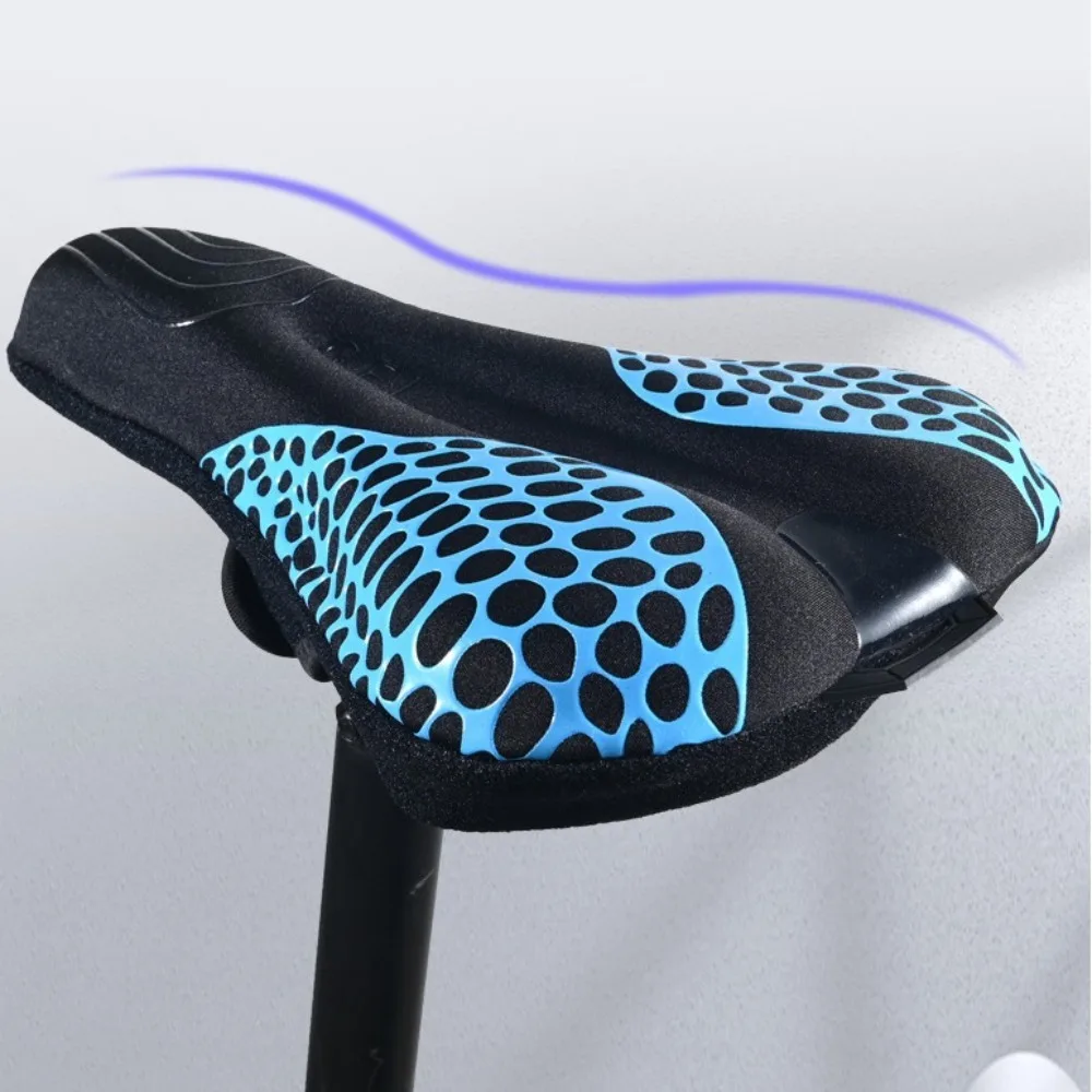 Soft Bike Saddle Cushion Cover Firm Stitching Cycling Accessories Bicycle Saddle Cover 3D Anti-skid MTB Bike Seat MTB