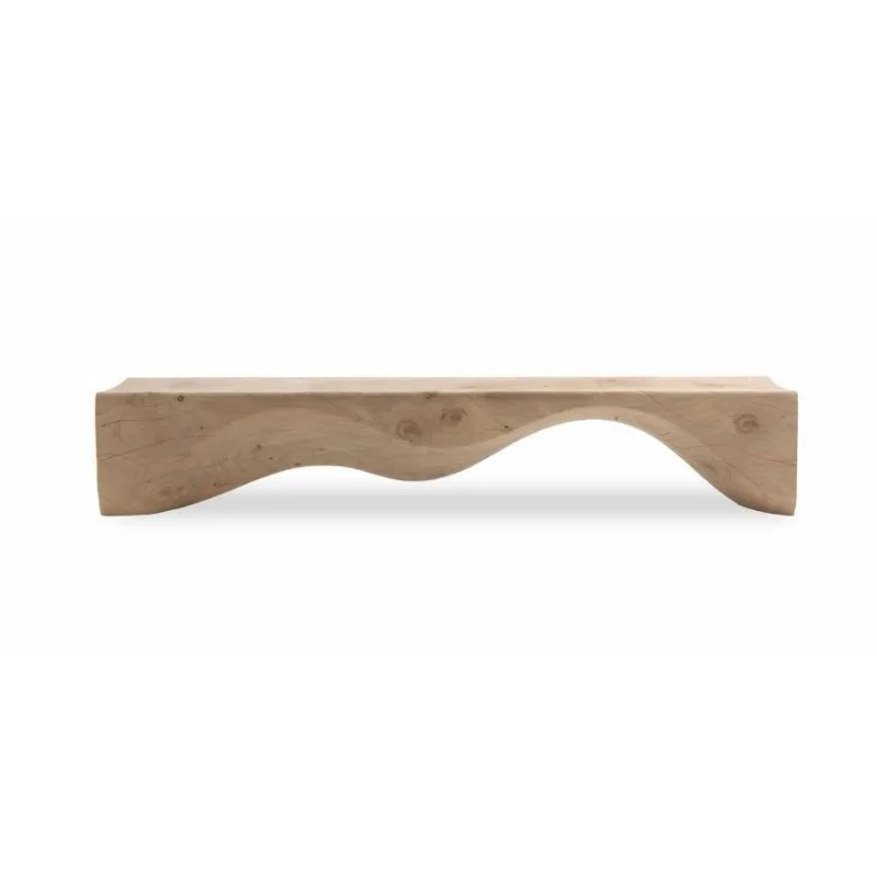 Log benches, exhibition hall solid wood benches, shoe changing stools, creative TV cabinets, casual wavy chairs