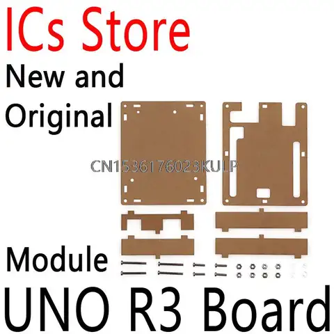 For Shell Acrylic Clear Box Enclosure Transparent Case Shell For Arduino Uno R3 Module UNO R3 Board