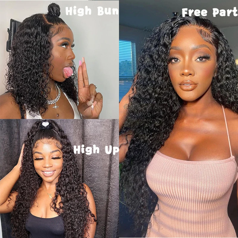 Deep Curly เทปสีดำผู้หญิงบราซิล Virgin Hair Hair Curl เทป Ins Microlinks Microloop ผม