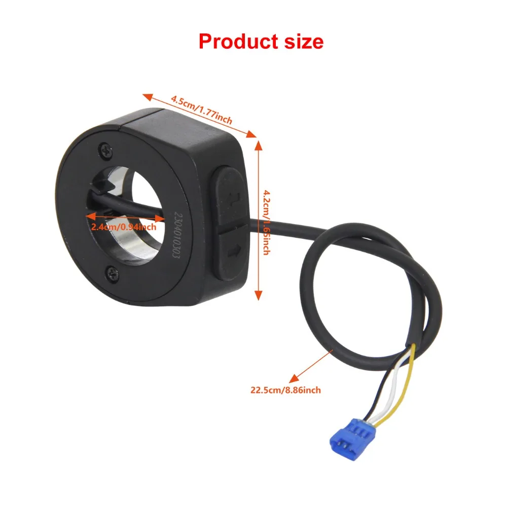 Turn Signal Switch for Xiaomi Mi4Lite Electric Scooter Left/ Right Turn Signal Light Switch Electric Scooter Replacement Parts