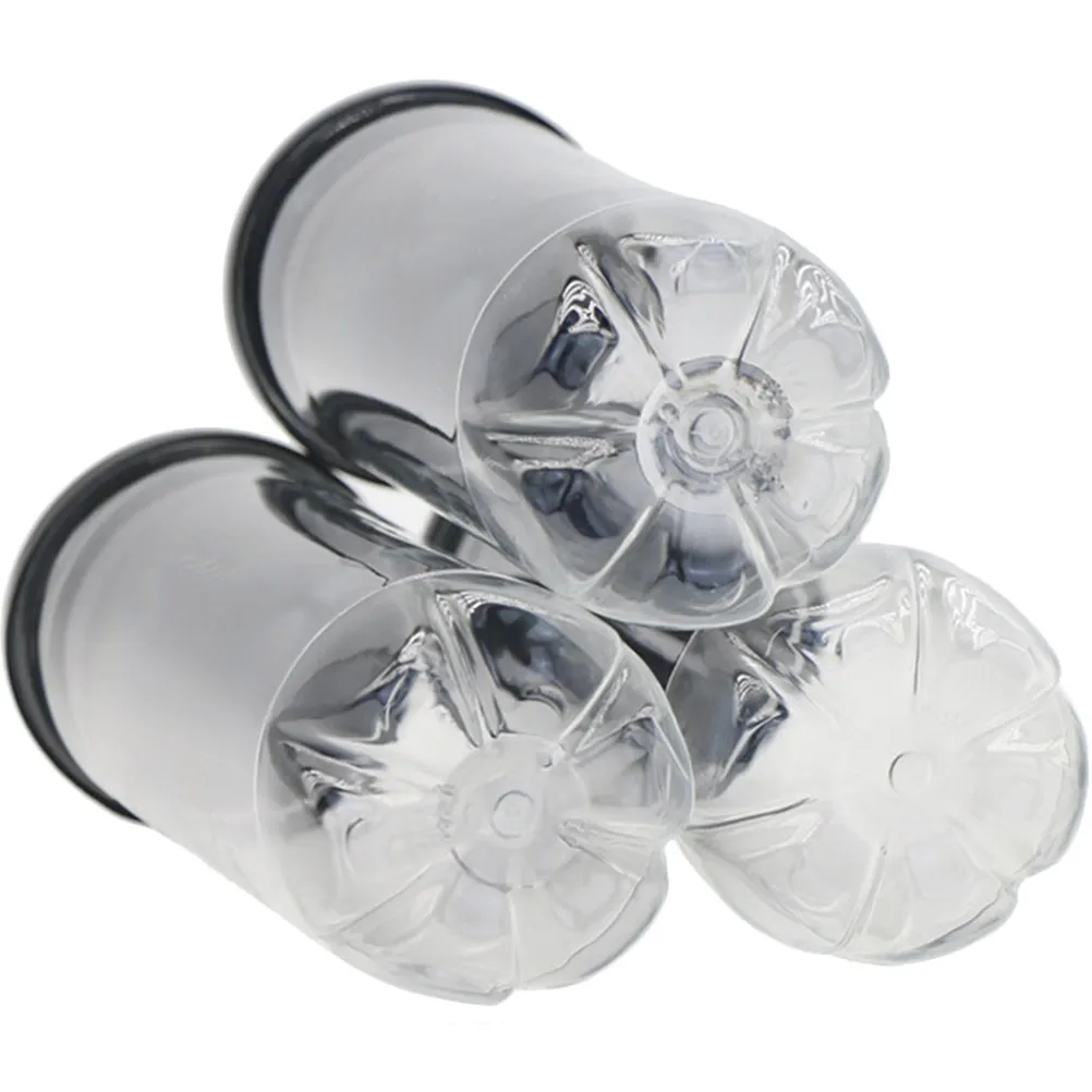 

3 Pcs Tennis Ball Container Holder Transparent Cylinder with Lid Clear for Balls