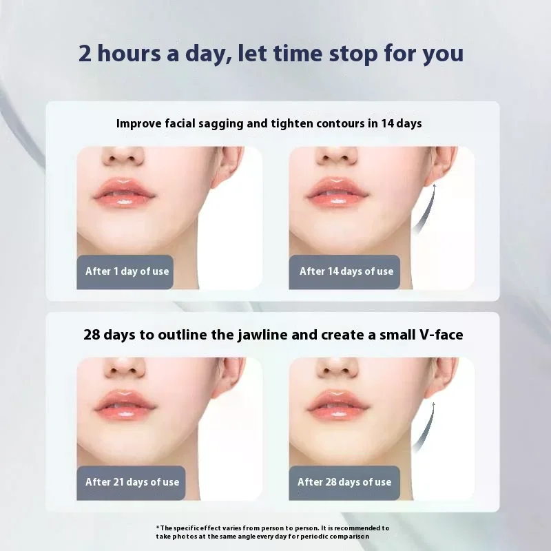 顎と頬の痩身バンド Vシェイパー Vラインリフティングマスク フェイスリフティング アンチリンクルストラップバンド スリーピングマスク 美容健康