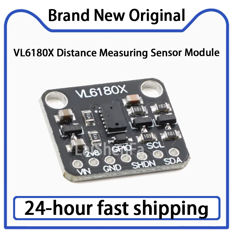 1PCS VL6180X Laser Ranging Sensor Module TOF Flight Time Proximity Sensor High-precision Original Stock