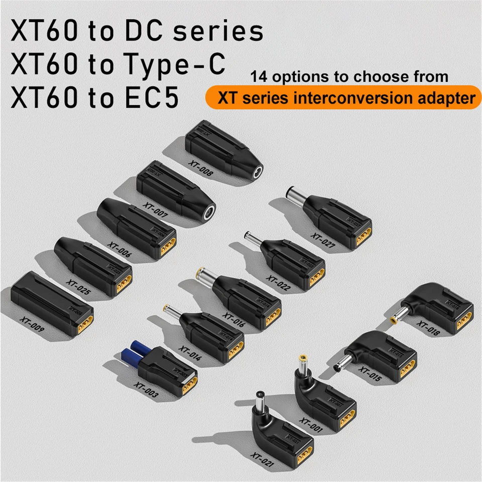 XT60 オスメス EC5 メスプラグ Type-c DC オスメスワイヤーなし