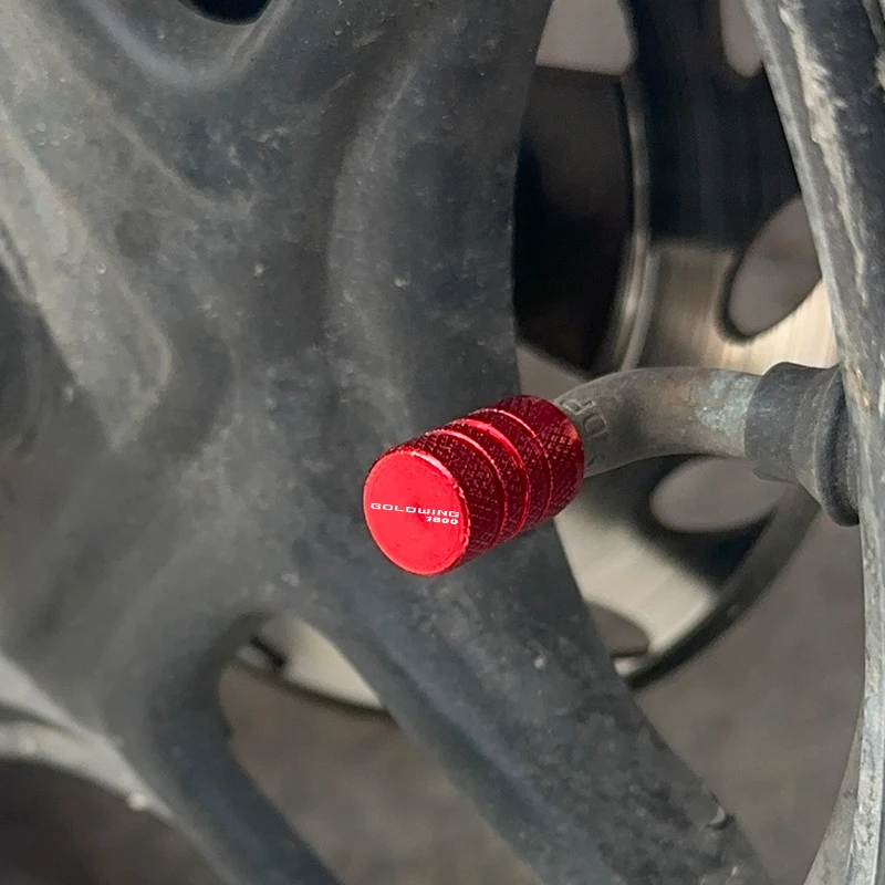 For HONDA Goldwing 1800 GL1800 GOLDWING1800 2001-2024 CNC Accessories Motorcycle Aluminium Tire Valve Air Port Stem Cover Cap
