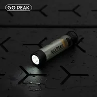 GOPEAK Pocket Mini Flashlight Outdoor Key Clip Cap Ambient Led Long Endurance Disaster Relief Emergency 5050 Small Light 3