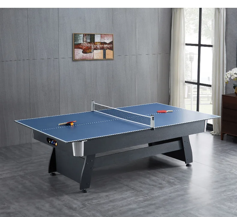 

Popular Indoor Sports and Entertainment Snooker 7ft Billiard Pool Table Tennis Table 4 in One Billiard Pool Table