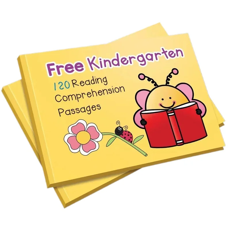 

Kindergarten English Reading Comprehension Exercise Books Using Sentences Pictures and Questions To Improve Learning Skills