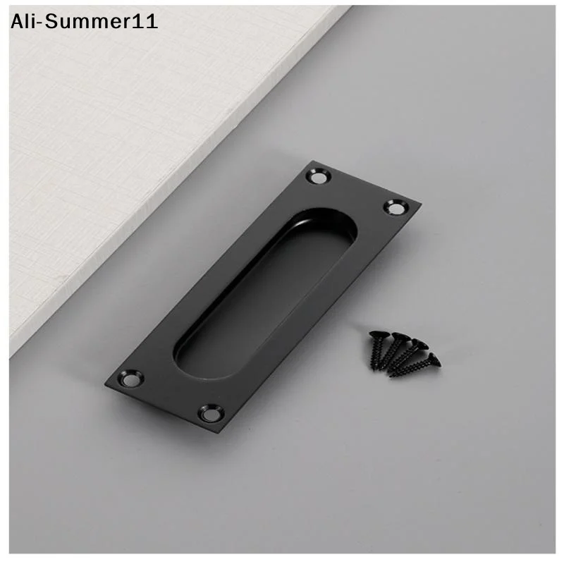 【Y0a】1Pc 2026 Stainless Steel DIY Furniture Handle Concealed Sliding Door Sliding Door Drawer Handle Built-in Handle Tool