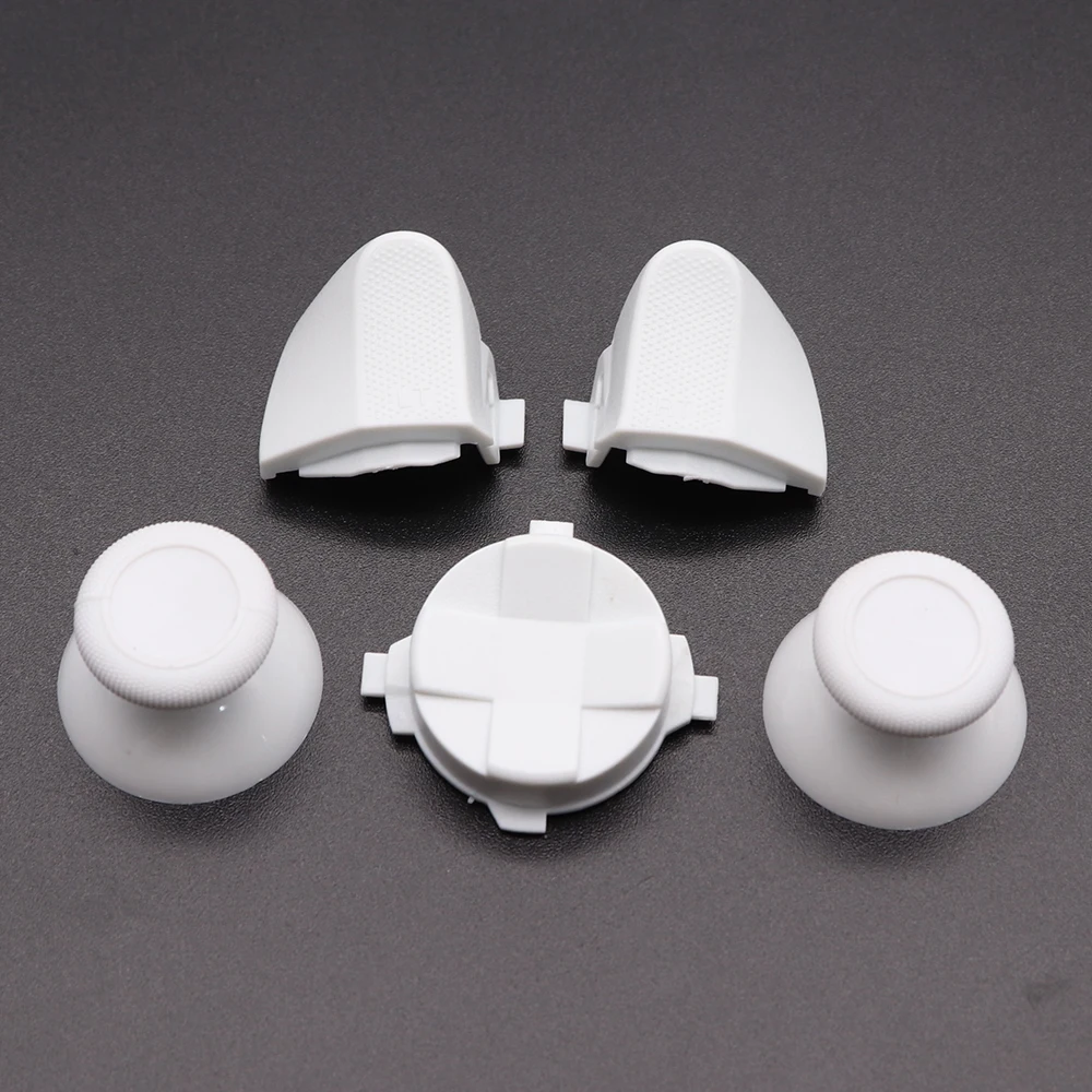 1ชุดสำหรับ Xbox Series XS ชุดปุ่มควบคุมปุ่มทริกเกอร์กันชน LT RT LB พร้อมอุปกรณ์เสริมปุ่ม D-Pad CROSS