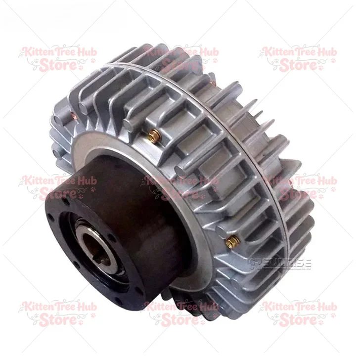 Hollow rotating shaft magnetic powder clutch, magnetic powder brake, brake hole, 24V tension controller, hollow.