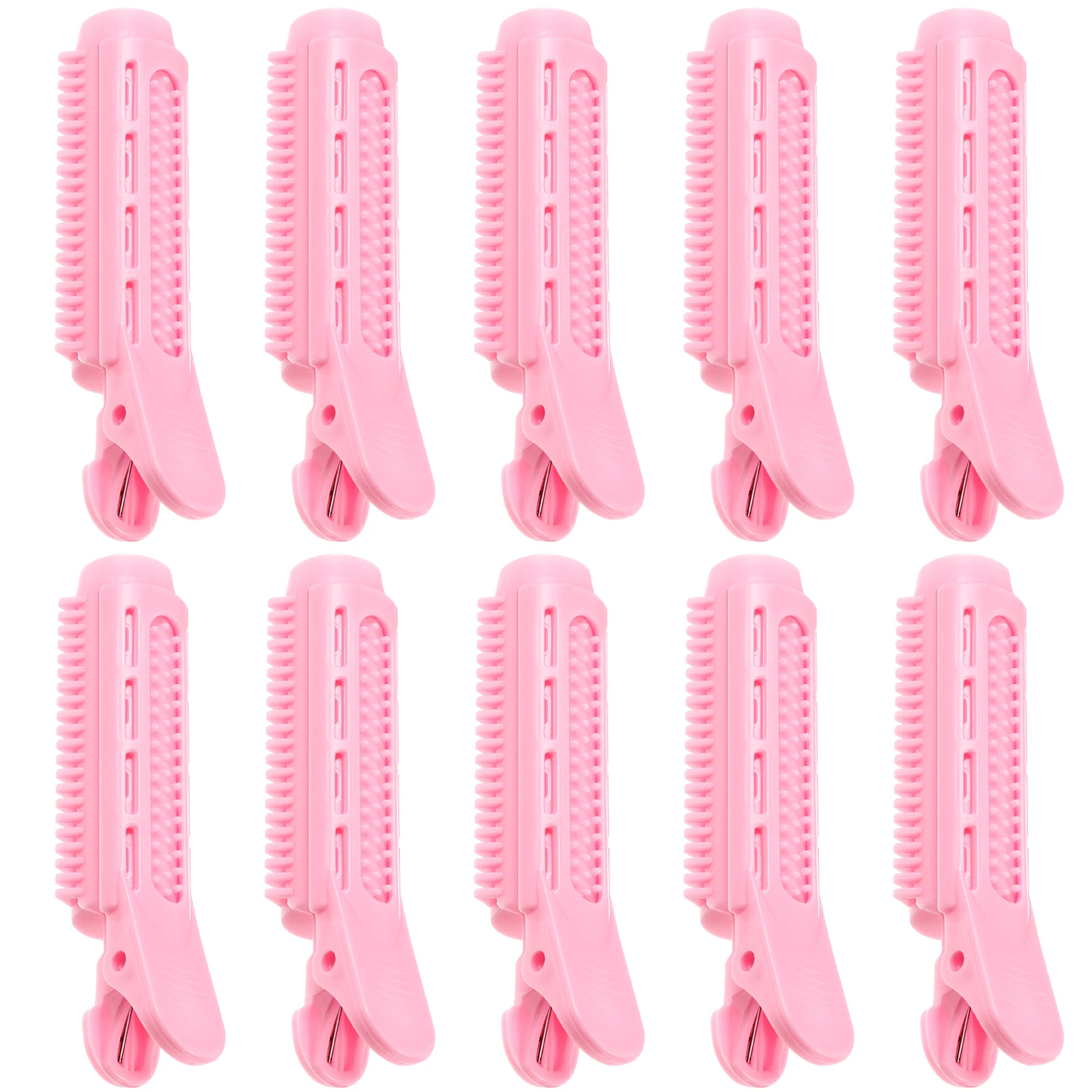 

10pcs Bang Root Clips For Curly Hair Volume Diy Styling Tool Lightweight Abs Home Travel Use Bangs Curler Volumizing Waves