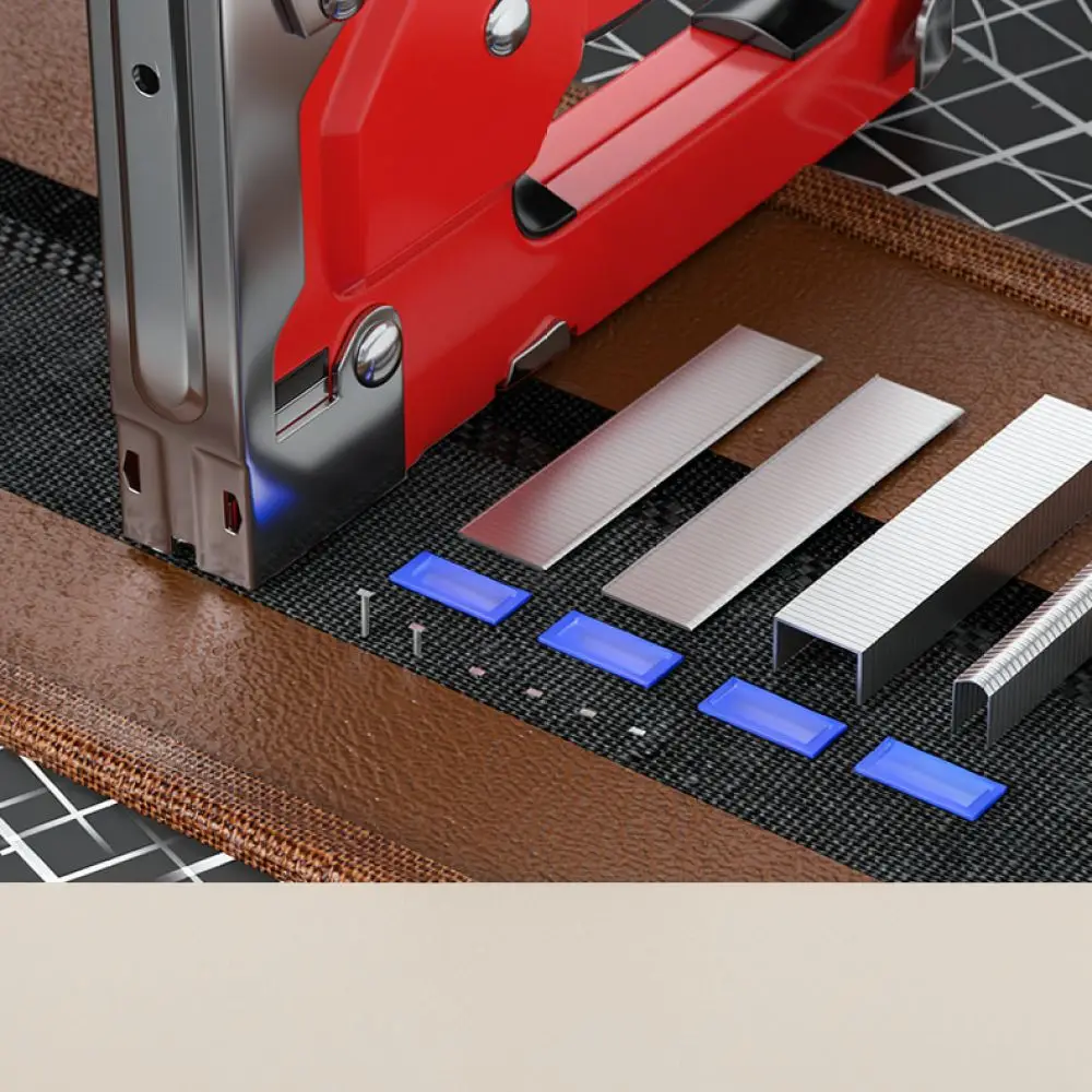 Multi Purpose Nail Applicator For For Delixi Electric Manual Stapler Durable Fastener For Wood Frame Furniture Repair DIY Work