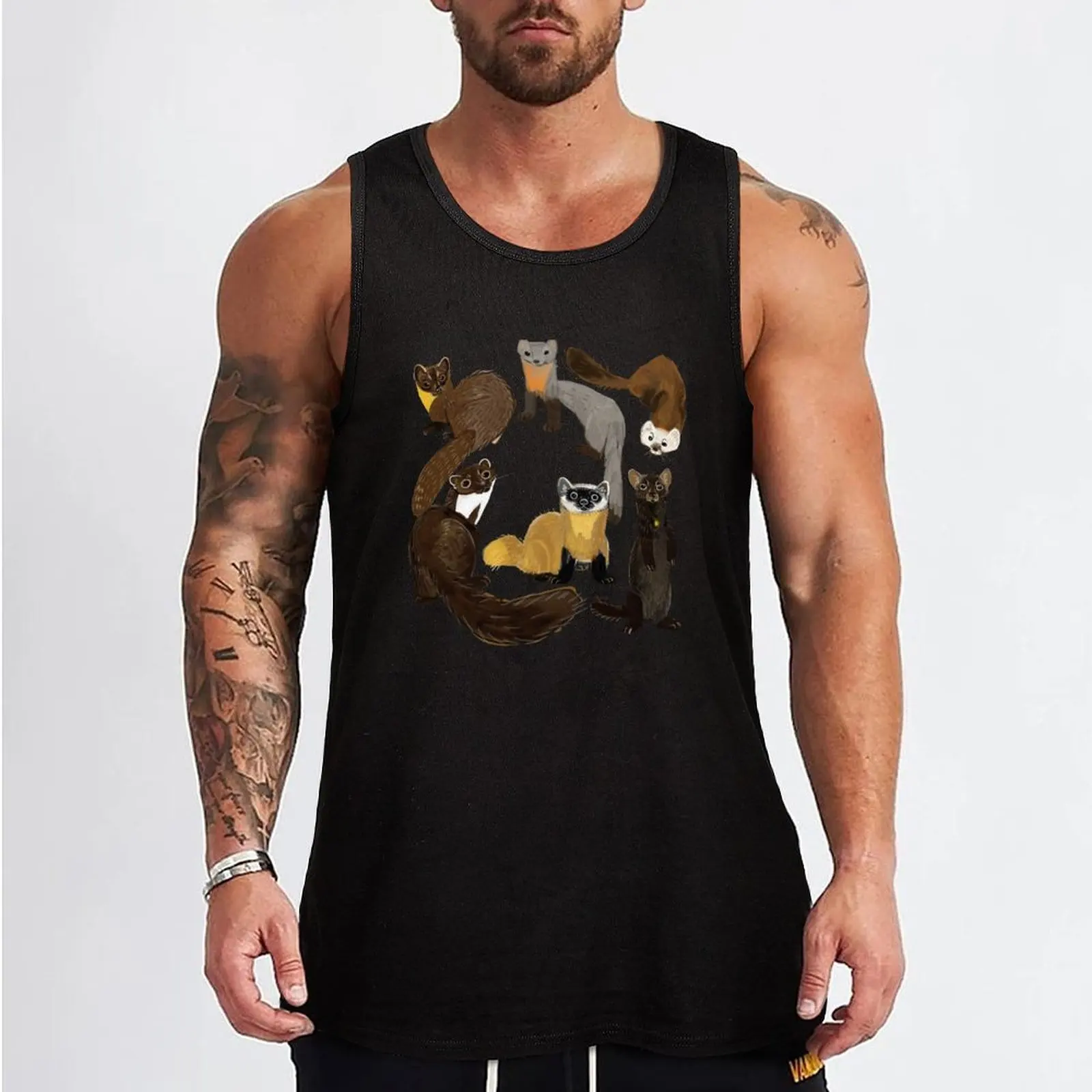 Martens of the World Tank Top Man summer clothes Vest male