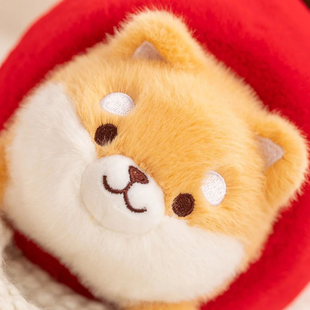 Creativo lindo bendición caqui Animal juguetes de peluche suave esponjoso regordete dibujos animados Piggy Capybara muñeca divertido llavero bolsas Decoración