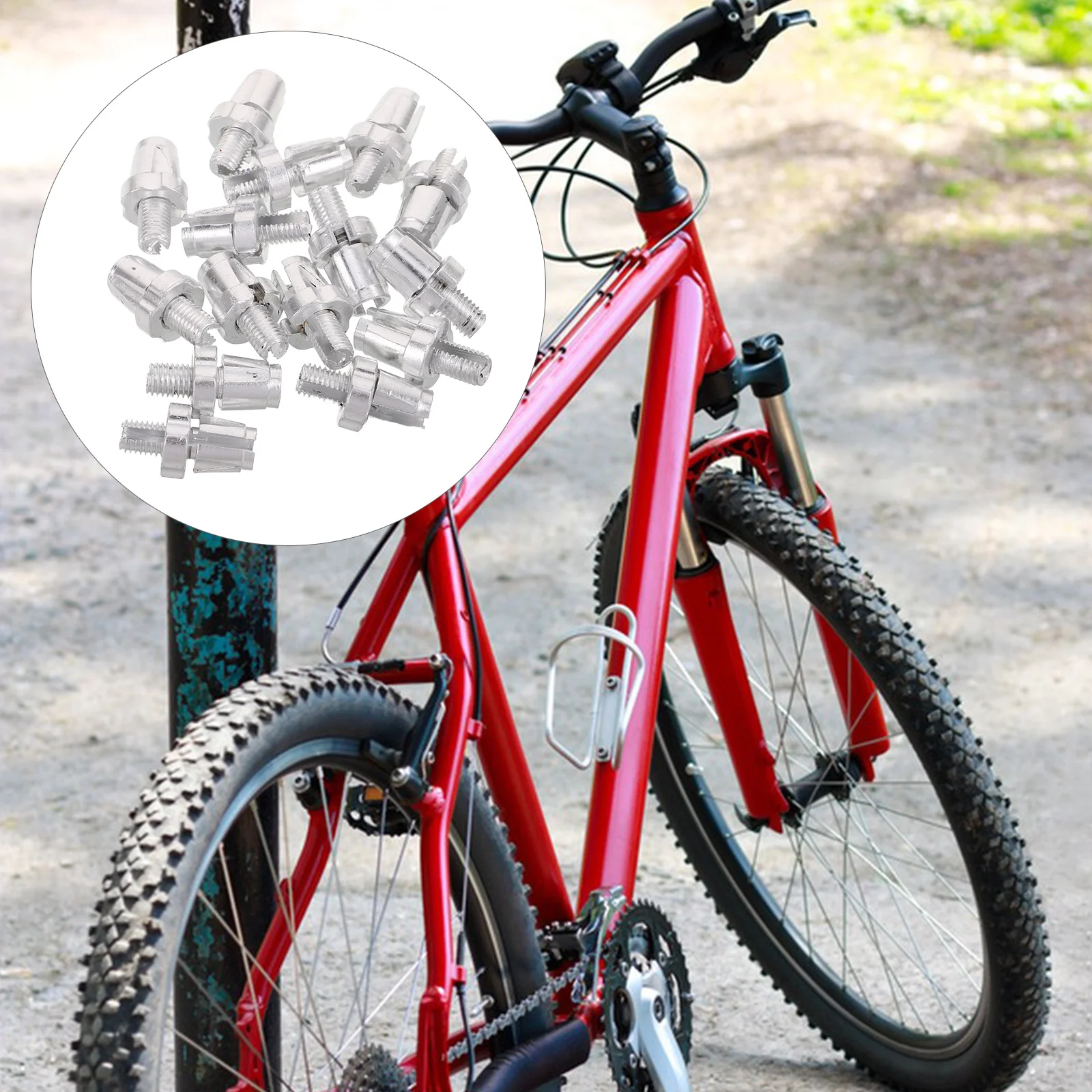 

15Pcs Alloy Brake Screws Barrel Adjustment Fasteners for Bike Caliper Disc Brakes Aluminum Bicycle Parts Reliable Brake Lever