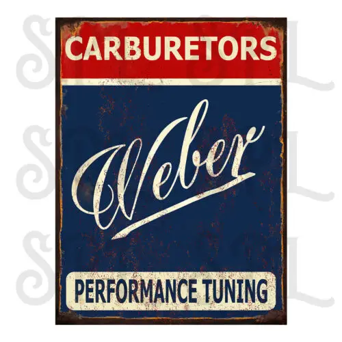 Carburetors Tuning Retro style metal tin sign/plaque HOME Decor