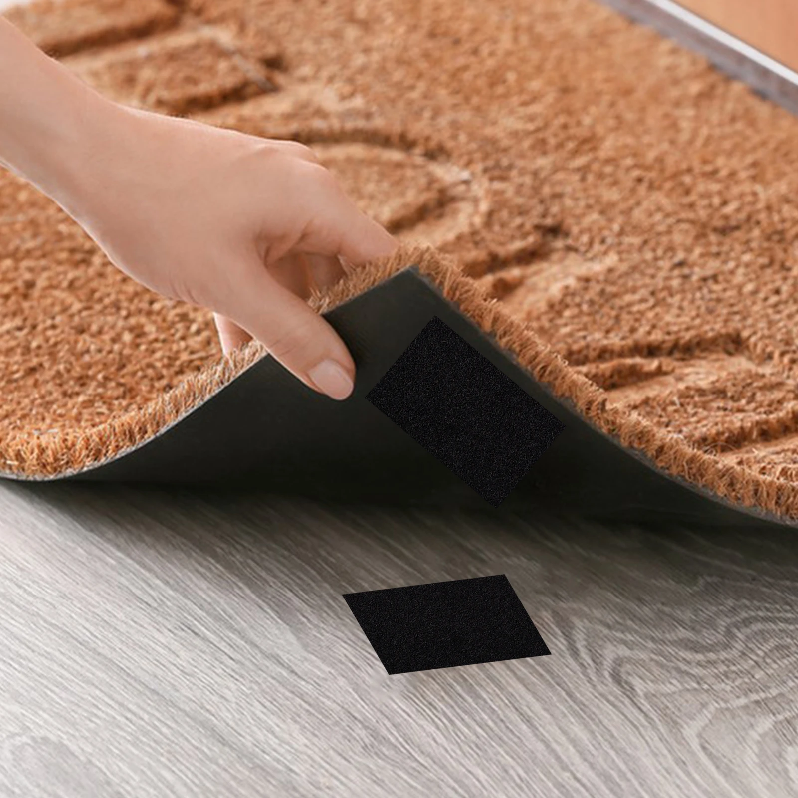 

1 Roll 2M Rug Slip Stopper Sticker Strong Adhesive Carpet Gripper For Tile Hardwood Floors Non-Slip Rug Tape Kitchen Bathroom