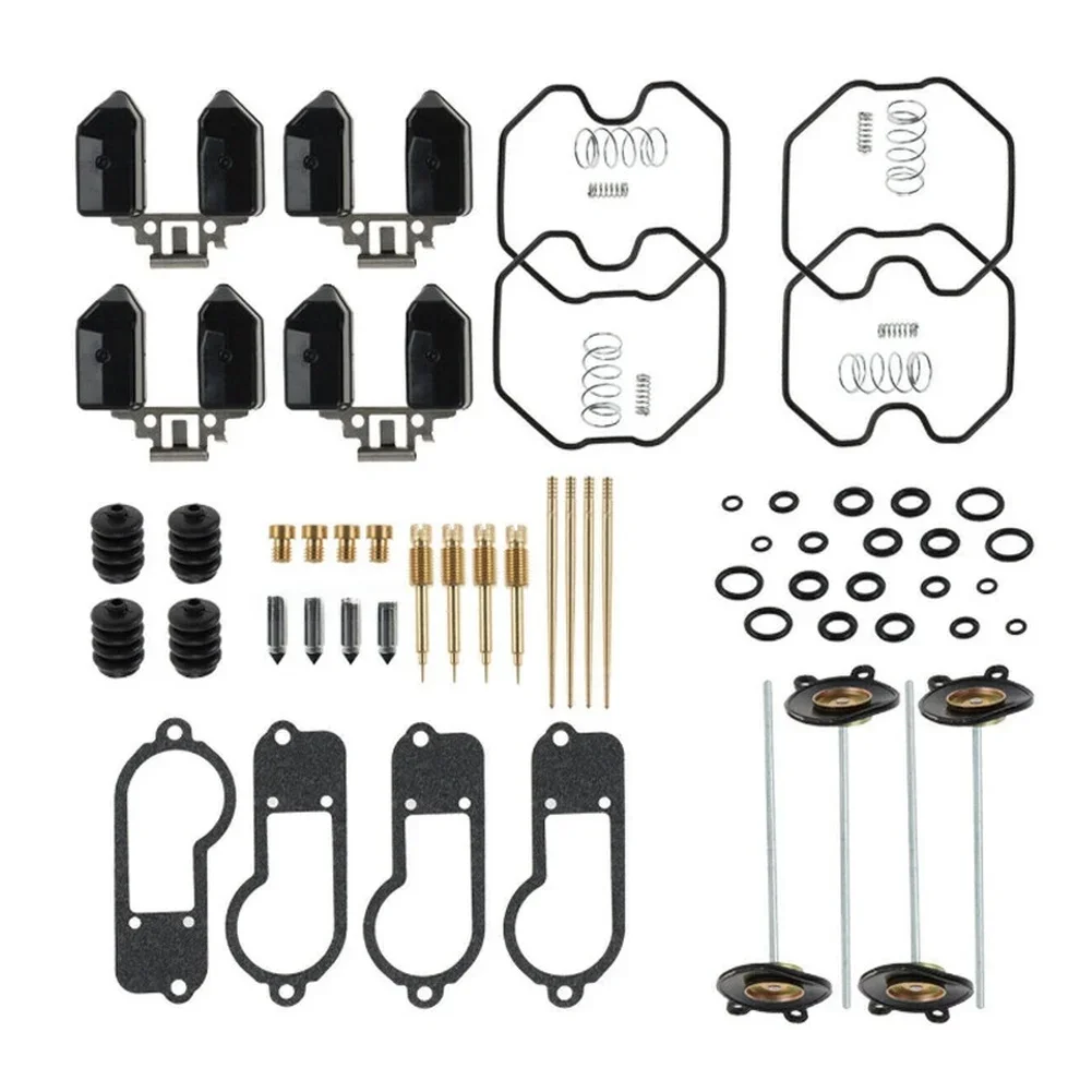 /Carburetor /Repair /Kit With Float Balls Needle Valves O Rings For For Honda CB750A Automatic Motorcycle 1976 1977 1978 Engine