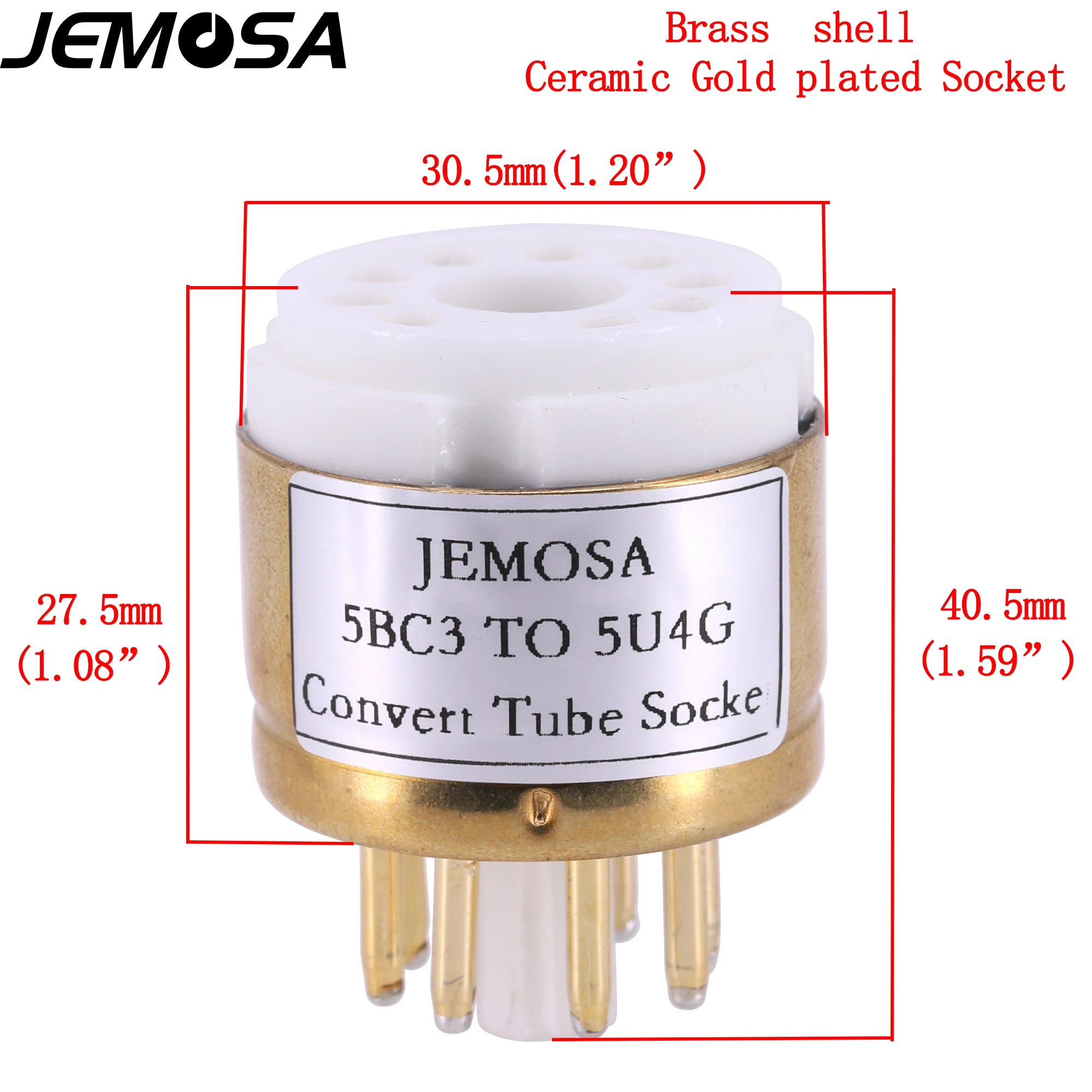 1 قطعة 5670 6H3N 369A 6N3 إلى 6SN7 6SL7 6N8P 6N9P ECC32 DIY ايفي الصوت فراغ مُضخّم صوت تحويل محول مأخذ التوصيل