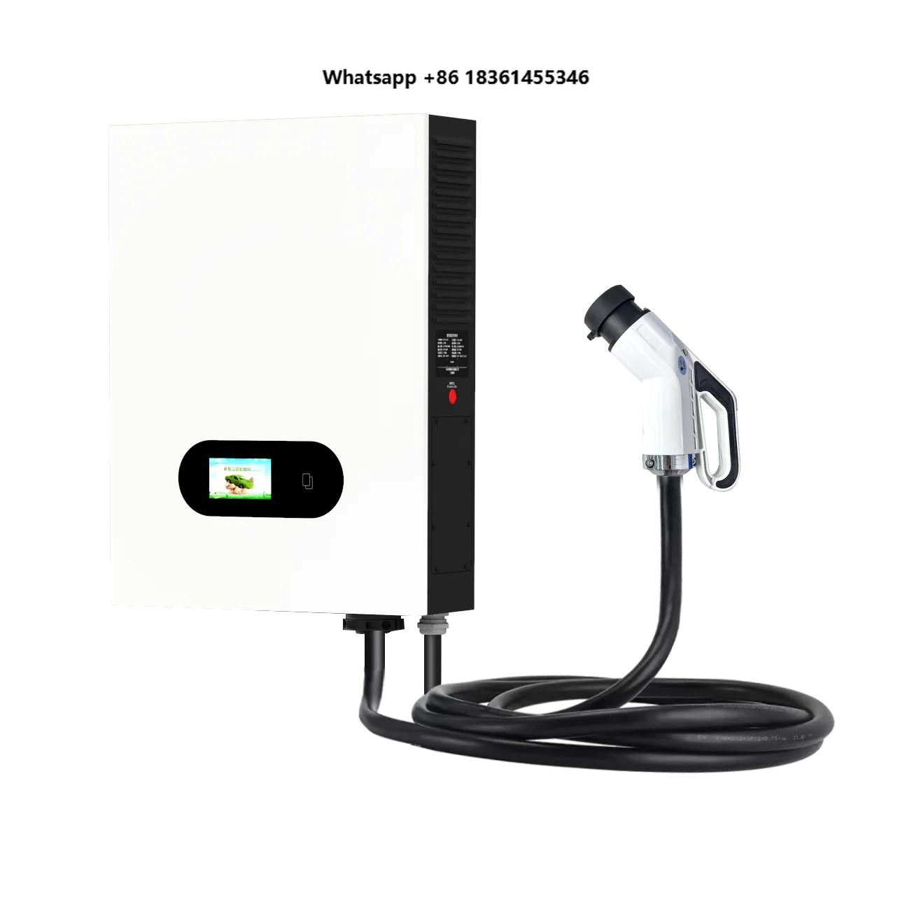 Wall-mounted DC 20kW/30kW/40kW EV Charger/Charging Station CCS1 Standard Mobile with 380V Input