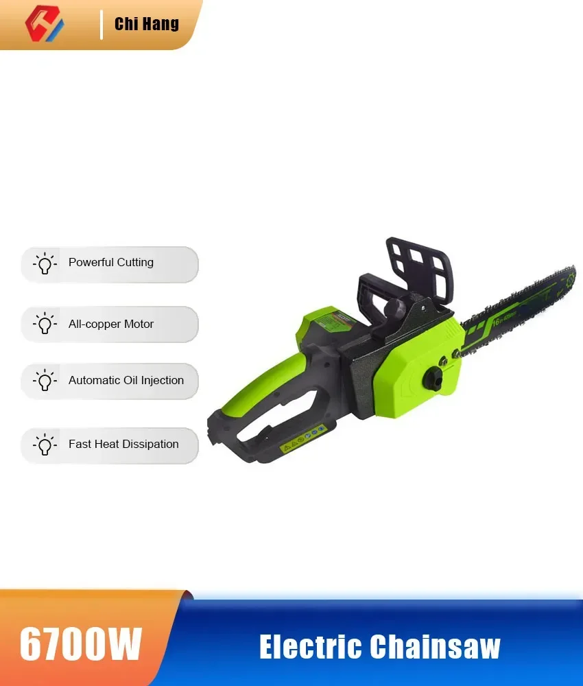 

High-power Chainsaw Logging Saw ousehold Chainsaw Handheld Chainsaw 16-inch Cutting Chainsaw Electric Saw