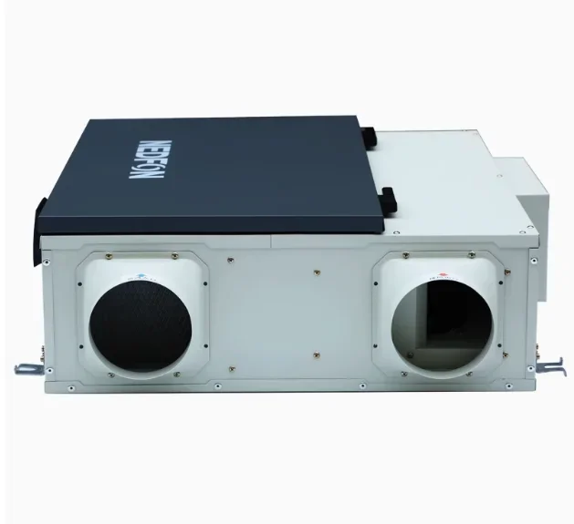 Ventilatore d'aria fresca, scambiatore di calore totale commerciale, sistema di aria fresca, domestico, soffitto centrale, scambiatore d'aria fresca a due vie
