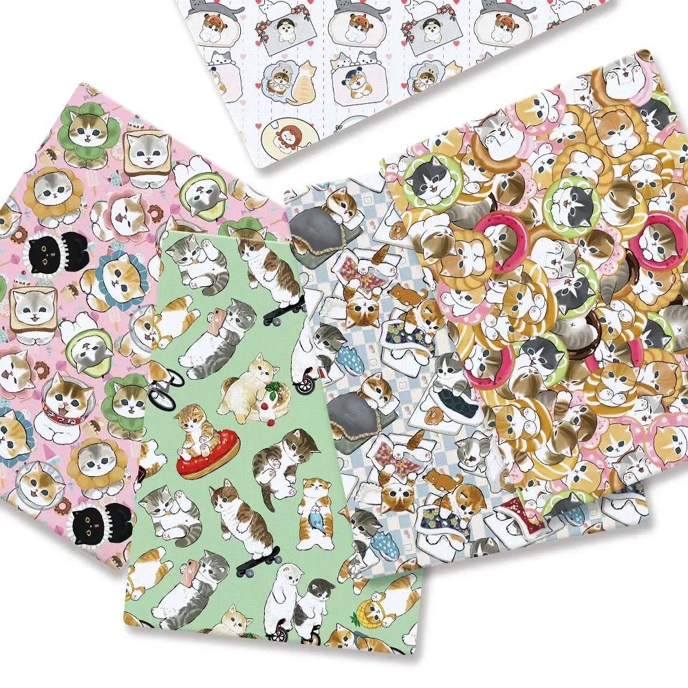 

Cartoon Fabric Hot DIY140*50cm Handmade Sewing Patchwork Quilting Baby Dress Home Sheet Printed Fabric Fabric Sewing Kids