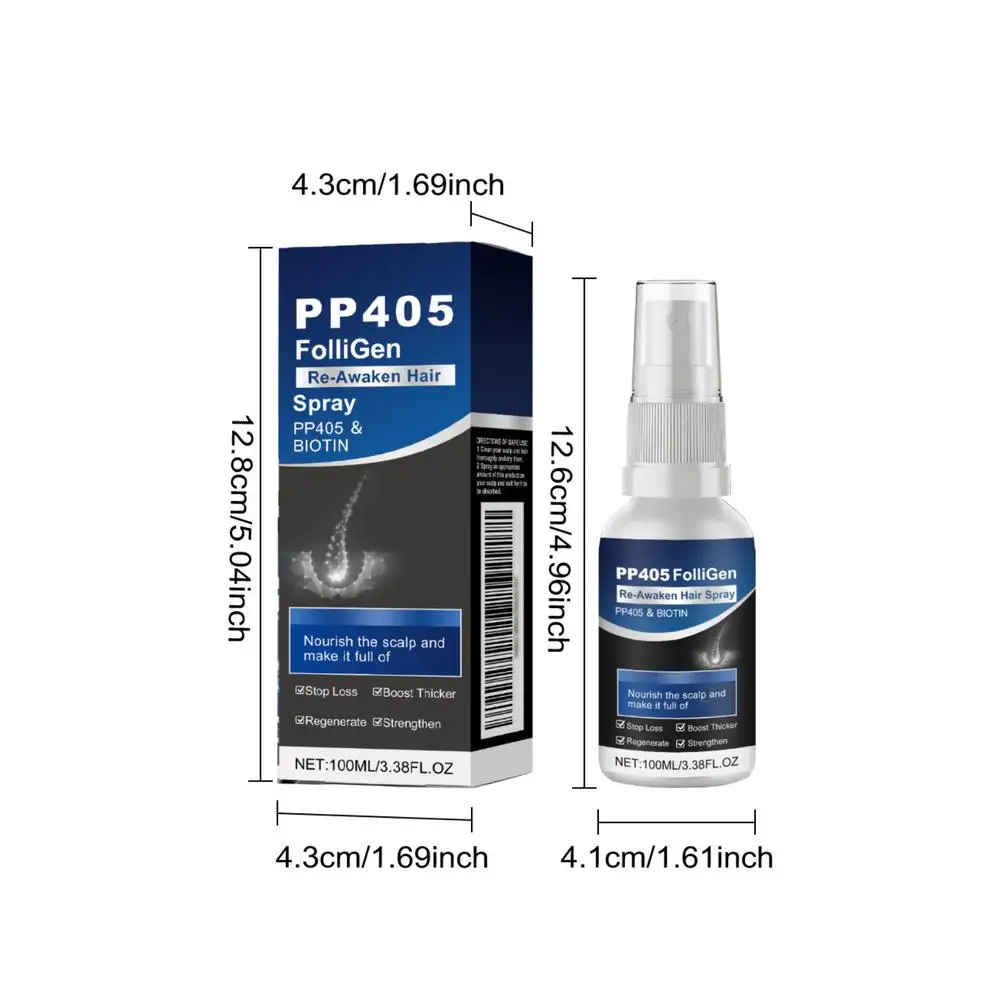 PP405 Spray nutritivo para el cabello, fibras fortalecedoras del cabello, raíces hidratantes, reduce rápidamente el Spray nutritivo seco, cuidado diario del cabello