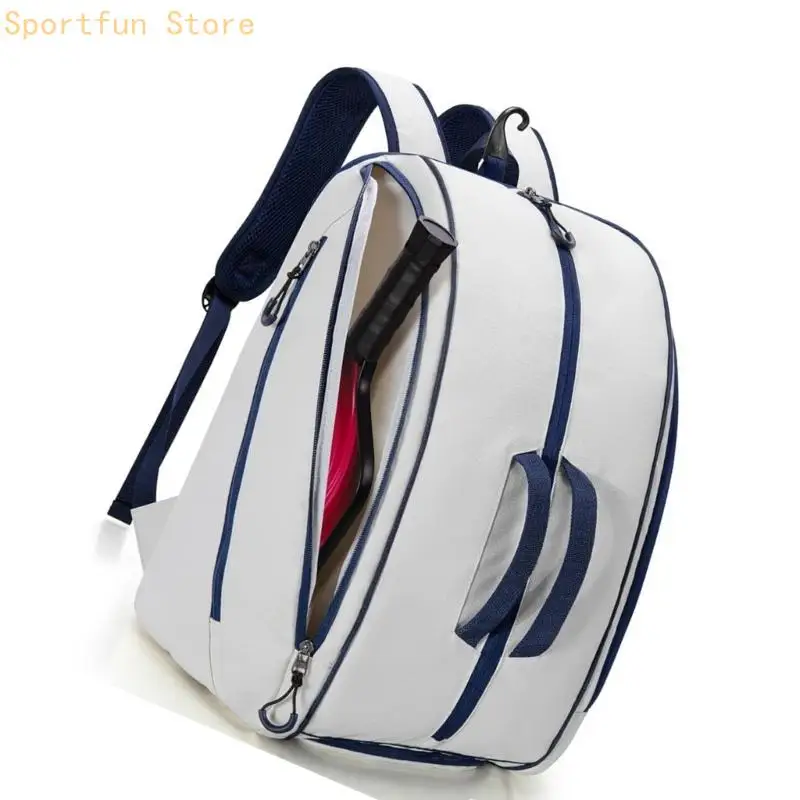 Pickle Ball Tasche mit Polsterung, ergonomische Schulter, atmungsaktiv, für Outdoor-Sportarten