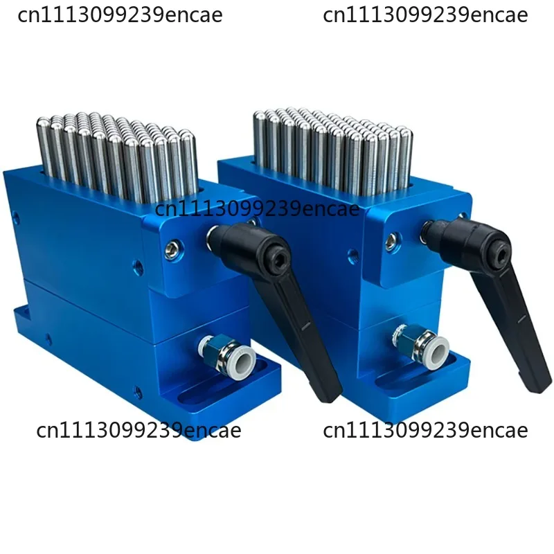 Suitable for universal flexible fixtures of marking machines - CNC contour clamping tools, with adaptive fixation of 30x7MM