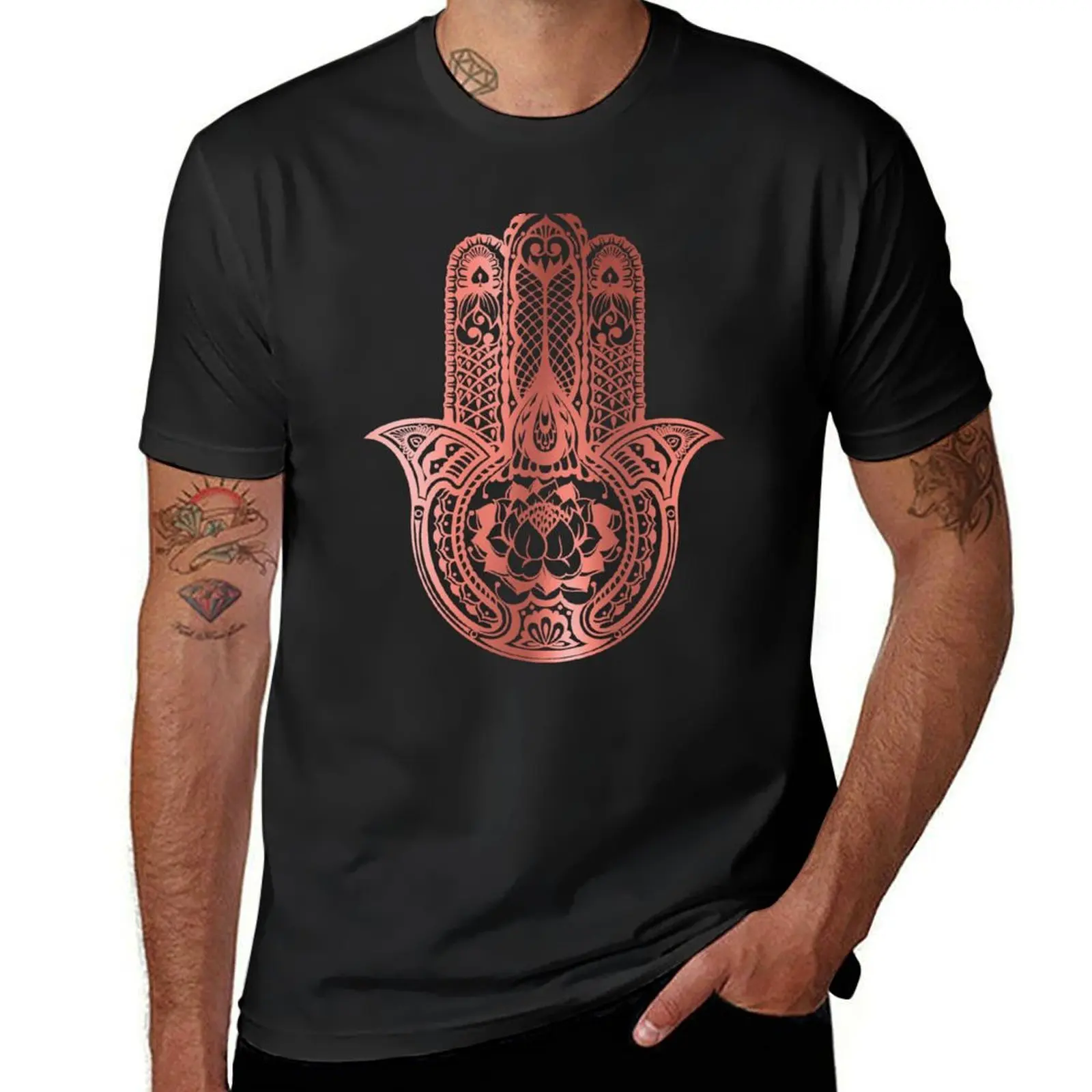 

Rose Gold Hamsa T-Shirt sublime boys whites blanks mens graphic t-shirts pack