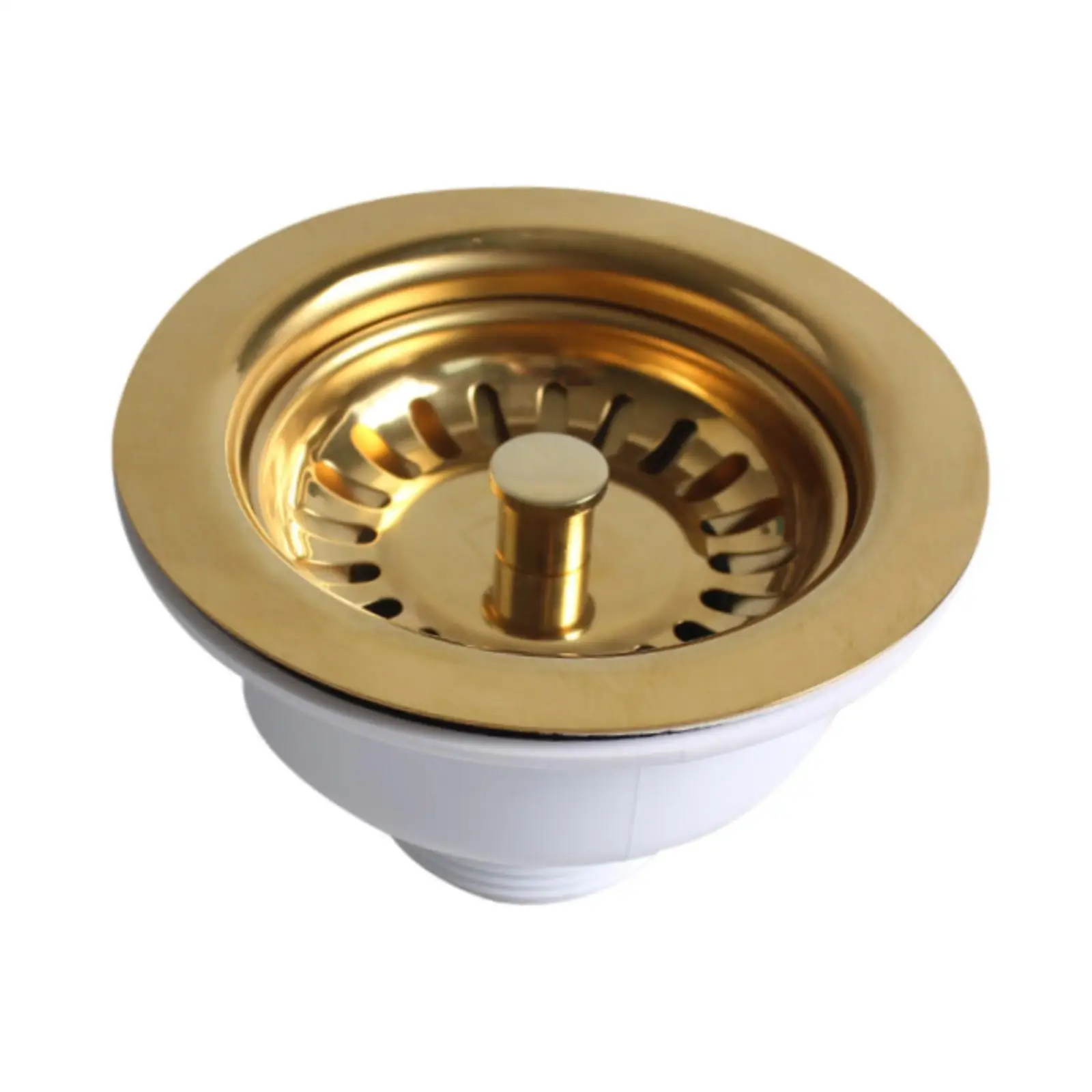 Sink Filter up Sink Stopper Golden Sink Replacement Basket Strainer