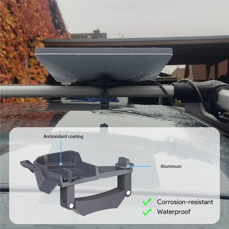 

-ABAB SK0096 For Starlink Mini Roof Rack Mount Aluminum Alloy Compatible With For Starlink Mini Easy Installation And Removal