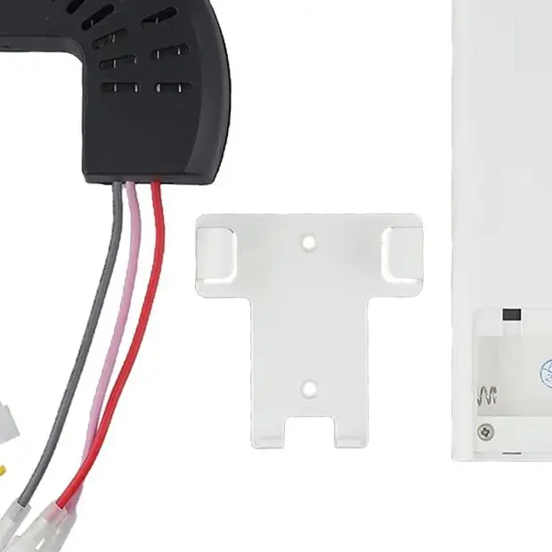 For DC Inverter Ceiling Fan Light Remote Control Kit 24V 6 90-265V Wireless Switch With Timer Function For Home Office Use