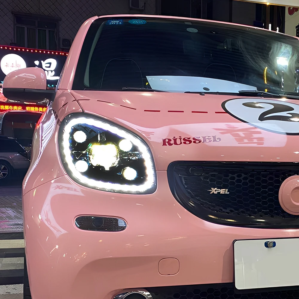 Car Front Lamp for Smart Fortwo Forfour 2015-2019 W451 W453 W452