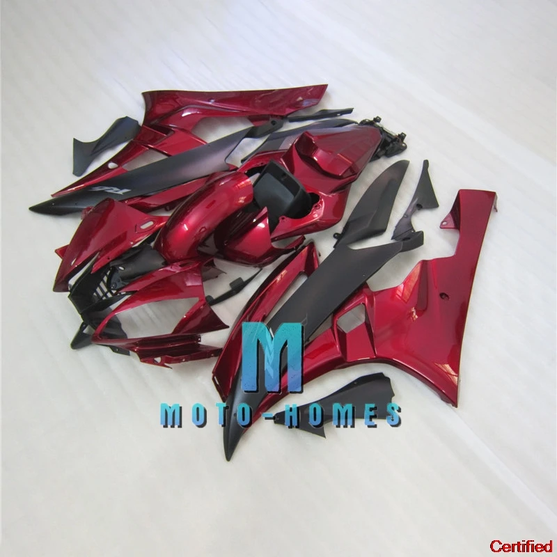 

Free Custom Motorcycle Fairing for YAMAHA R6 2006 2007 06 07 YZF R6 100% Fit Injection ABS Plastic Wrecked Rebuilding Bike Red