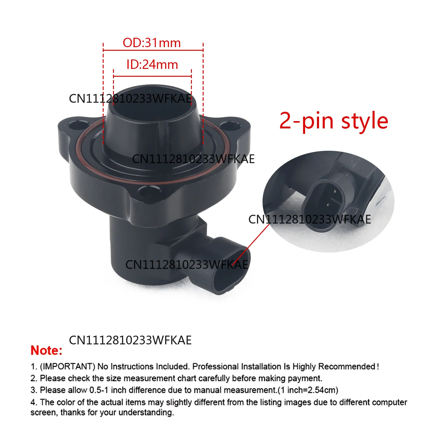 T9381 Turbo Blow Off Diverter Valve Performance BOV Adapter Kit For Audi TT 8P B7 RS3 A6 VW Polo Golf Jetta