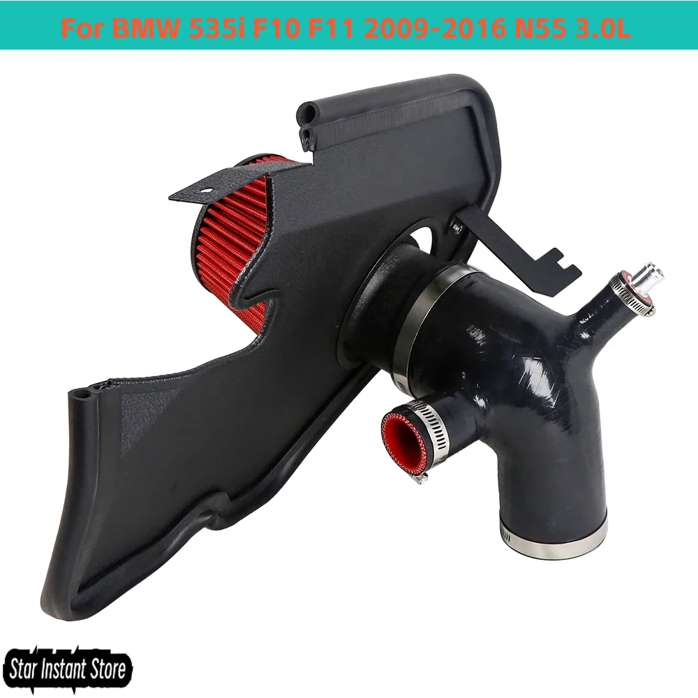 

Высокопроизводительный воздухозаборник холодного воздуха для BMW 535i F10 F11 2009-2016 N55 3.0L TwinPower Turbo