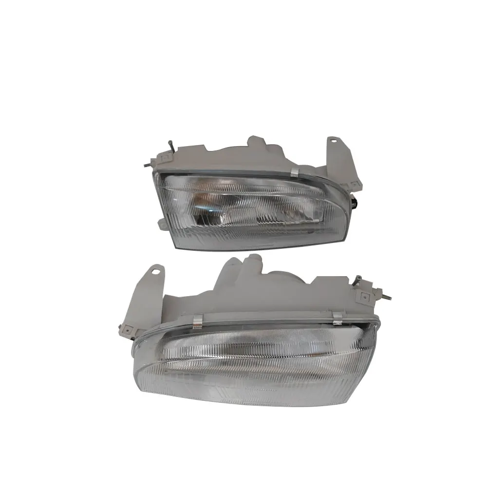 A Pair Headlight For Toyota Sprinter Carib AE100 AE110 Corolla Ae92 1992 1993 1994 1995