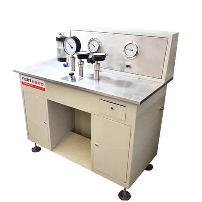 Factory direct sales Precision portable hydraulic test bench hydraulic test pressure gauge machine pressure gauge calibrator