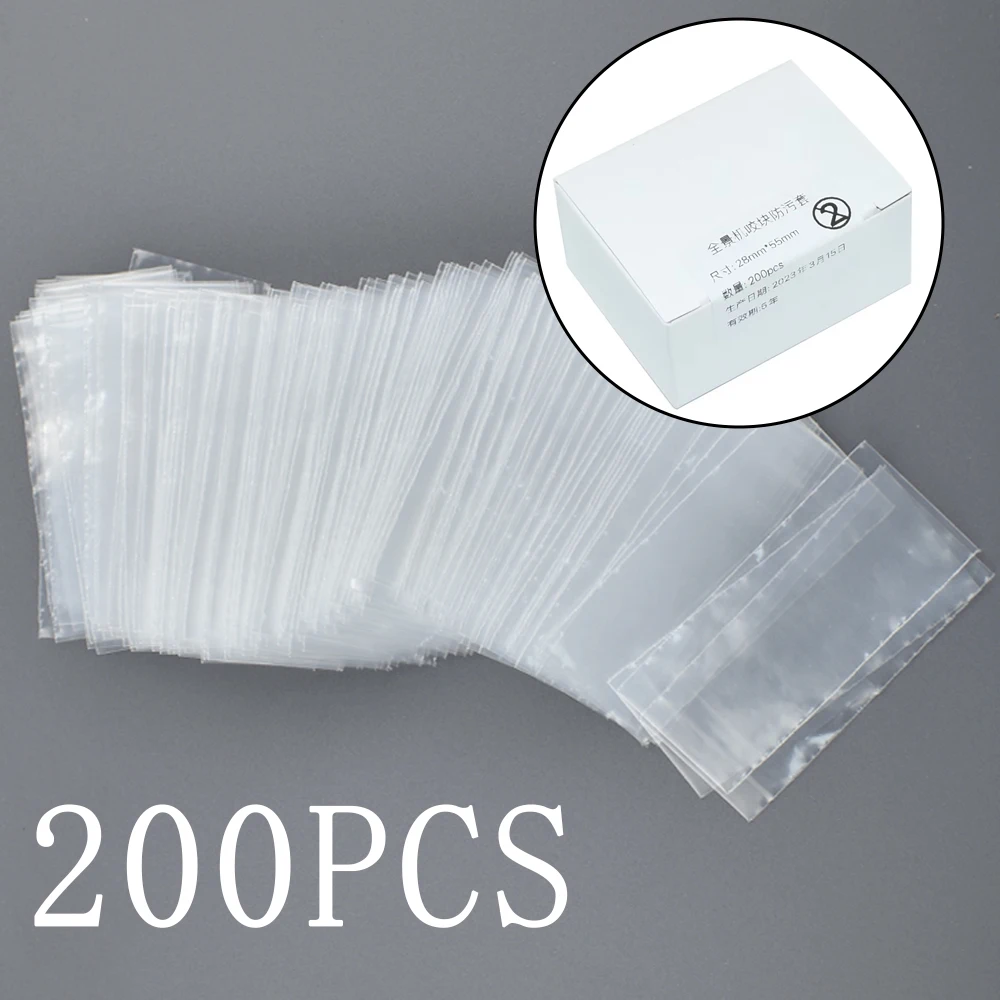 

200pcs Disposable Dental Bite Block Covers Protective Film Sleeves for Panoramic X Ray Hygiene Protection