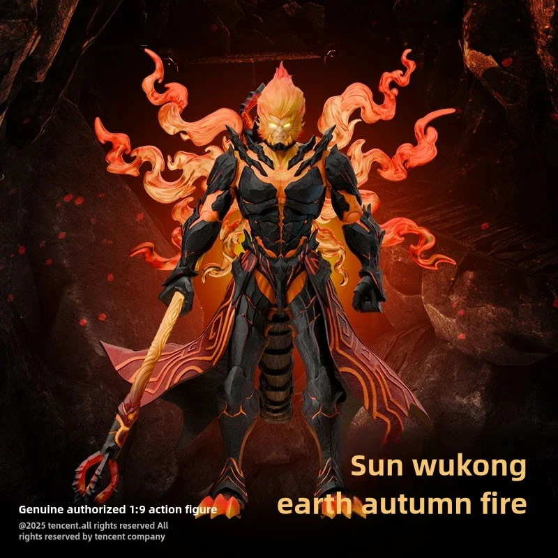 

In Stock New FondJoy Honor of Kings SunWukong Hellfire Assembly Model 1:9 Action Figure Game Collection Model Ornament Toy Gifts