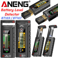 Digital Battery Tester Volt Measure Battery Capacity Tester Battery Capacity Check Detector AA/AAA/C/D Button Cell Measurement